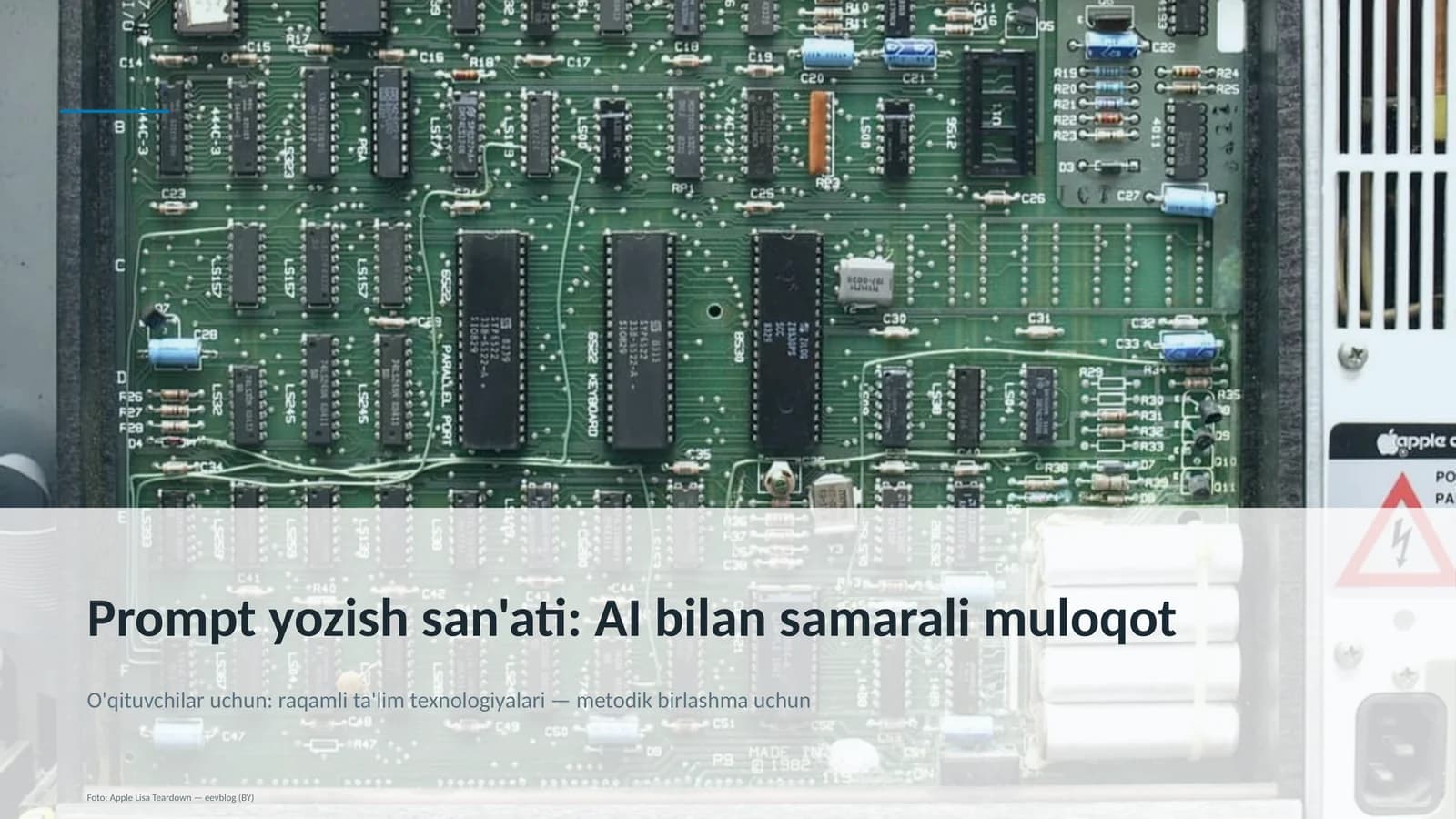Prompt yozish san'ati: AI bilan samarali muloqot