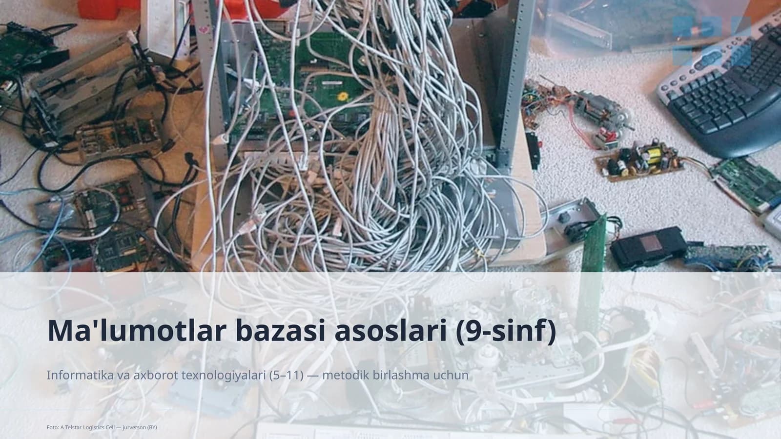 Ma'lumotlar bazasi asoslari (9-sinf)