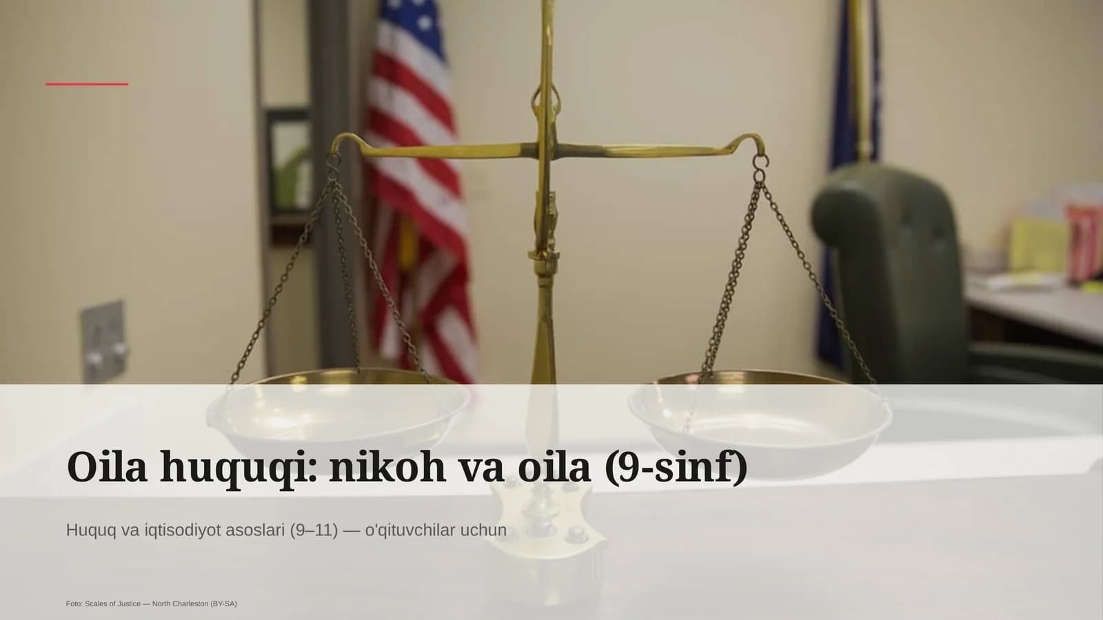 Oila huquqi: nikoh va oila (9-sinf)