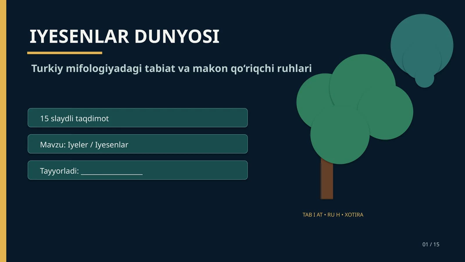 IYESENLAR DUNYOSI