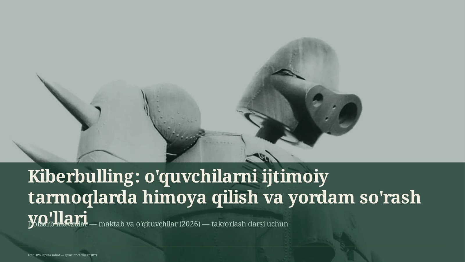 Dolzarb mavzular