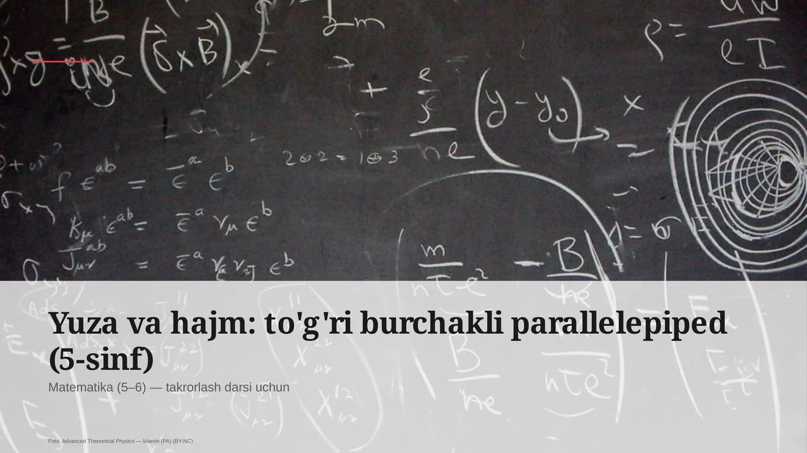 Matematika (5-6 sinf)