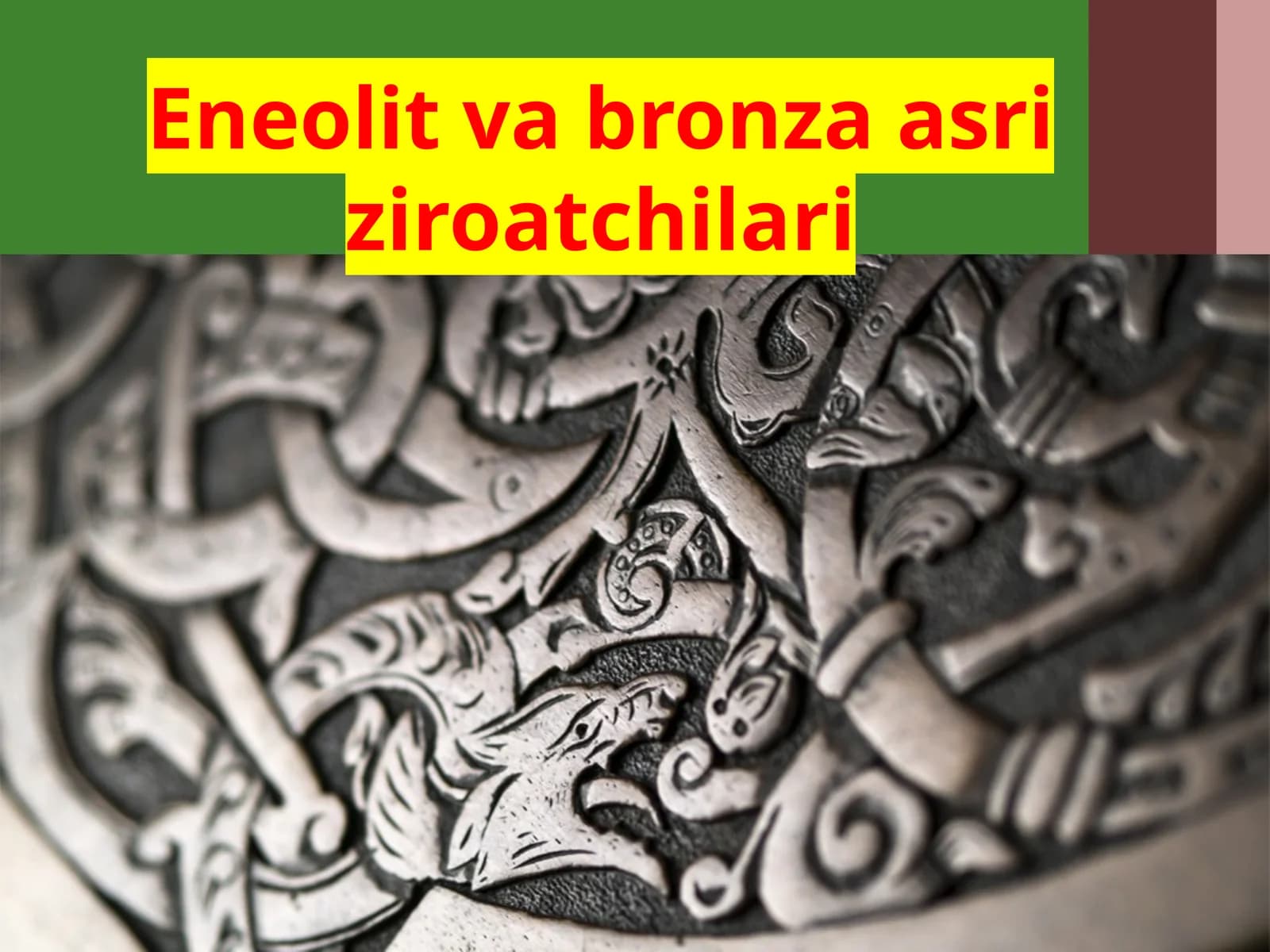 Neolit va bronza asr iziroat chilari
