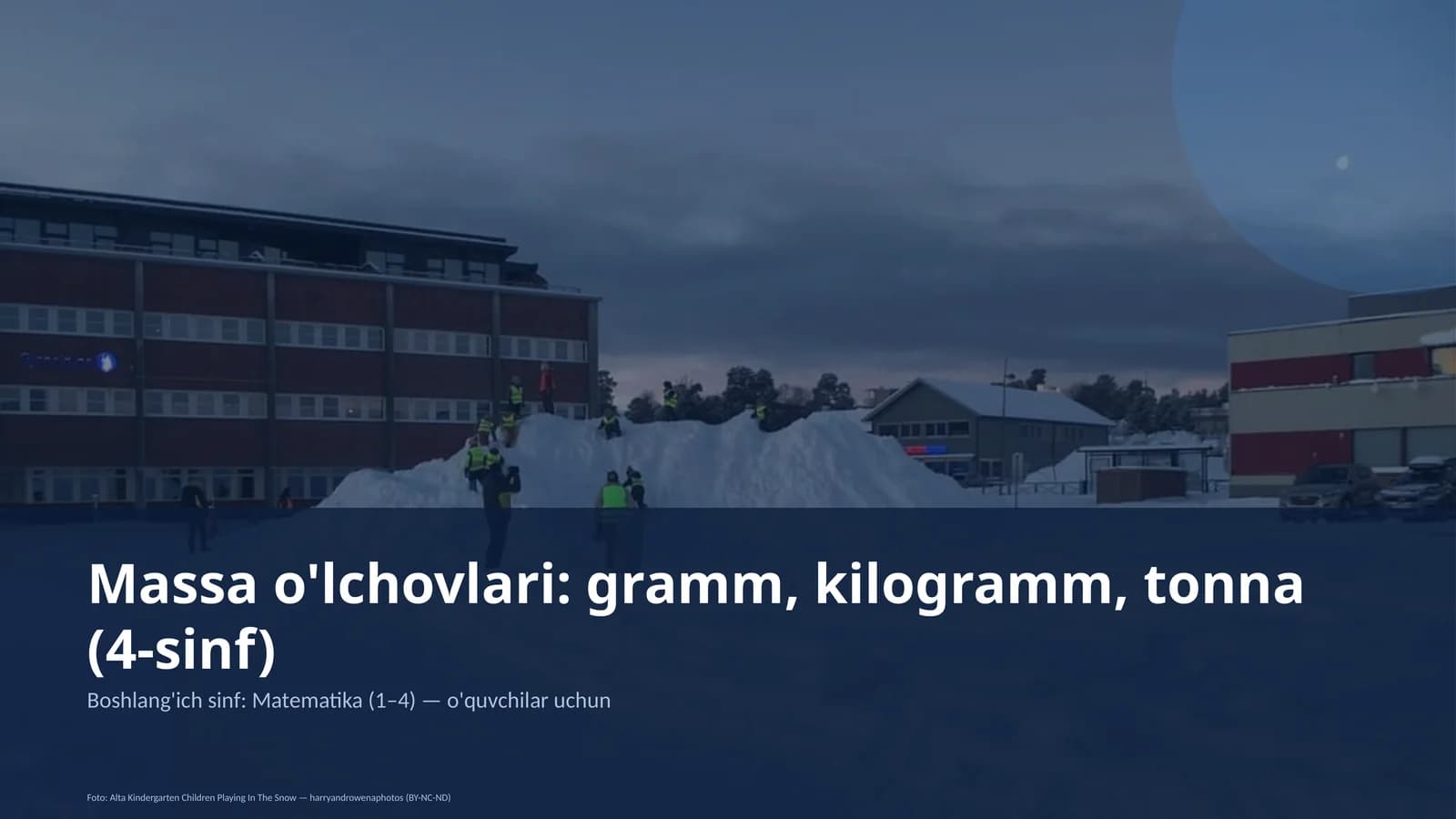 Massa o'lchovlari