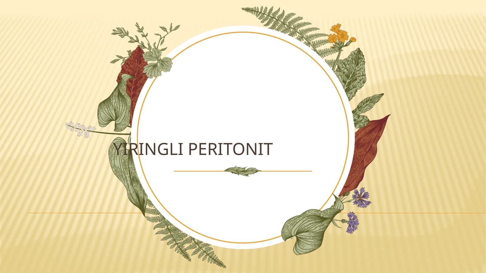 Yiringli peritonit