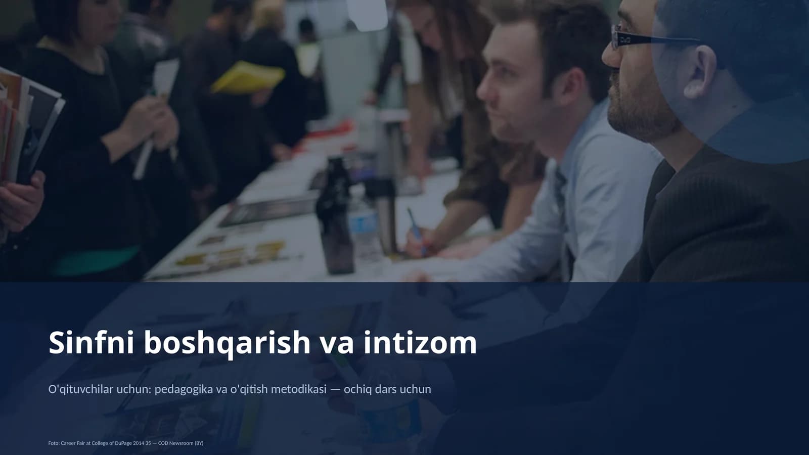 Sinfni boshqarish va intizom