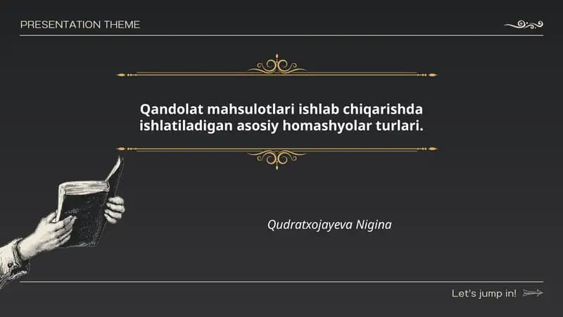Qandolat mahsulotlari