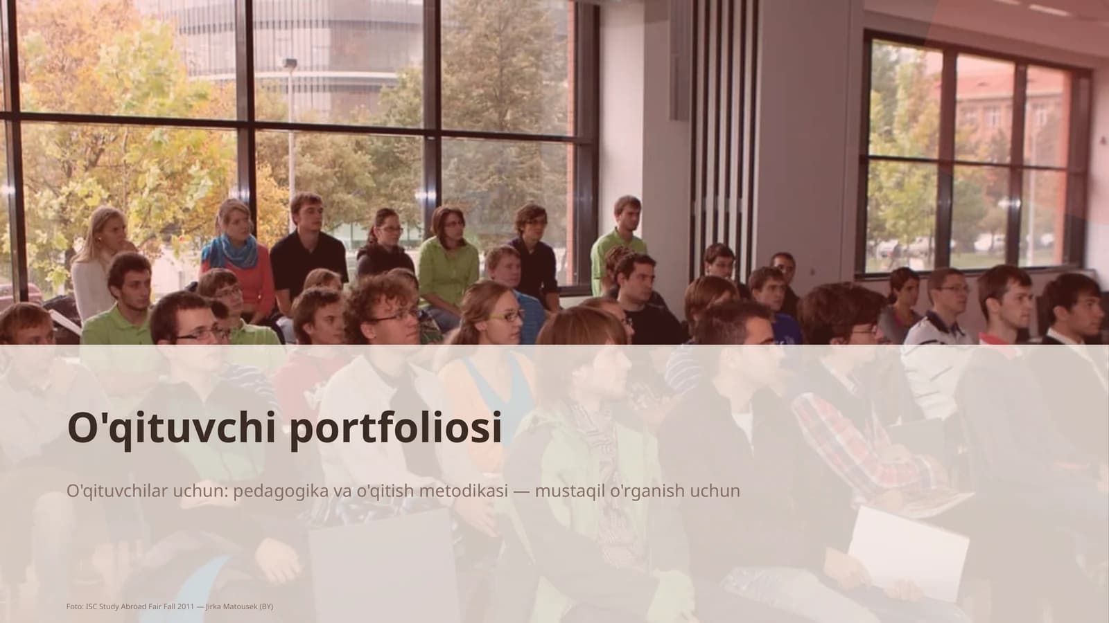 O'qituvchi portfoliosi