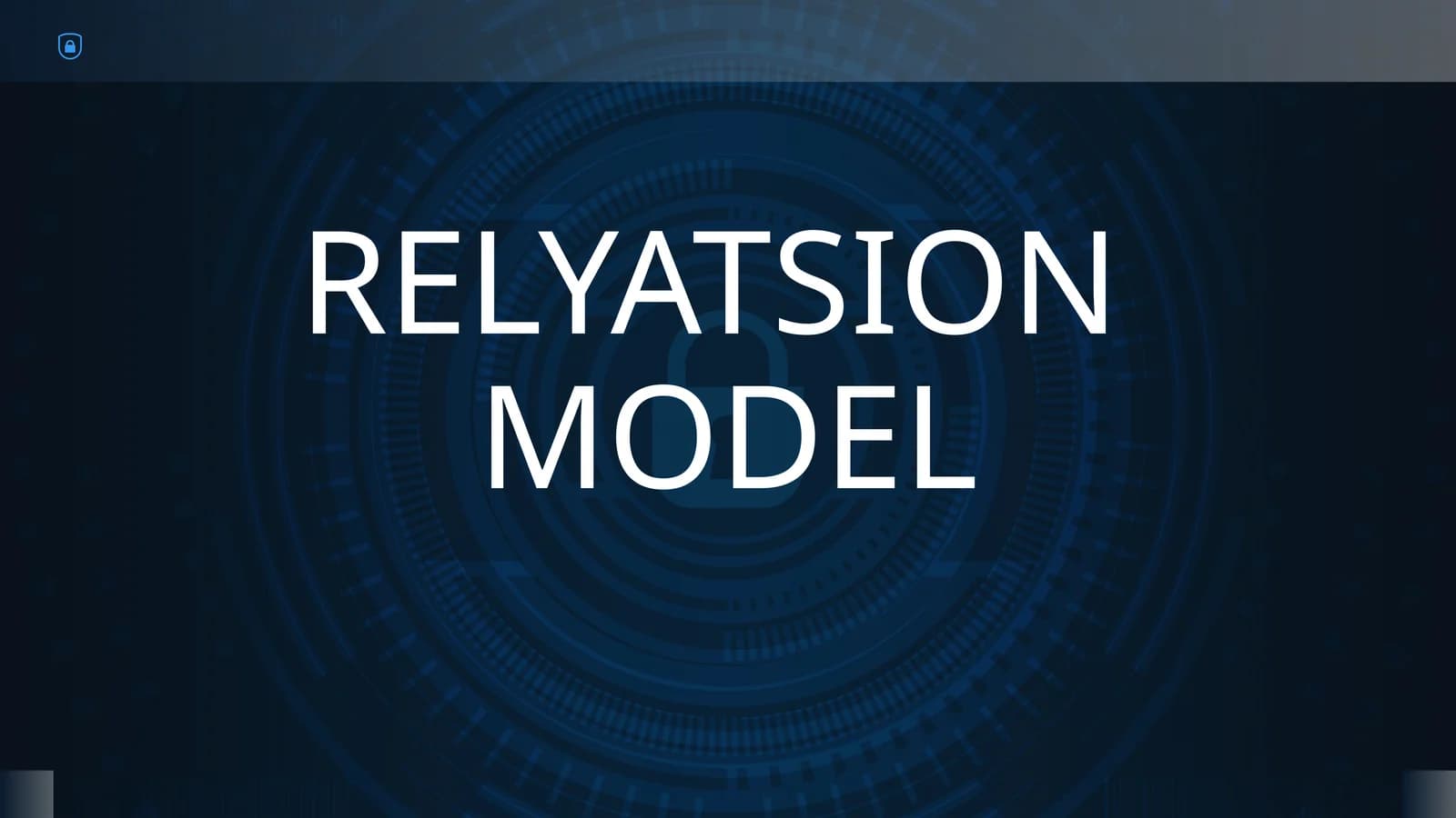 Relyatsion model