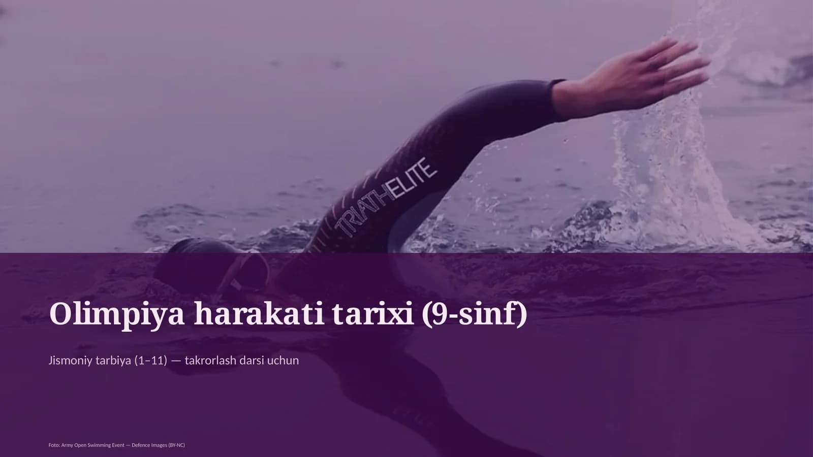 Olimpiya harakati tarixi (9-sinf)