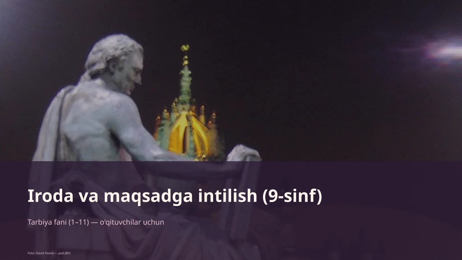 Iroda va maqsadga intilish (9-sinf)