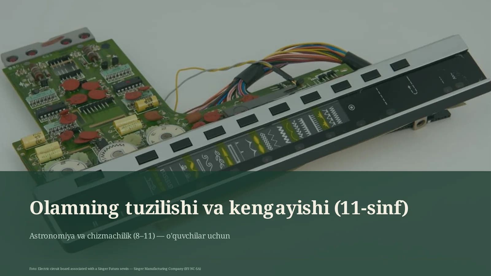 Olamning tuzilishi va kengayishi (11-sinf)
