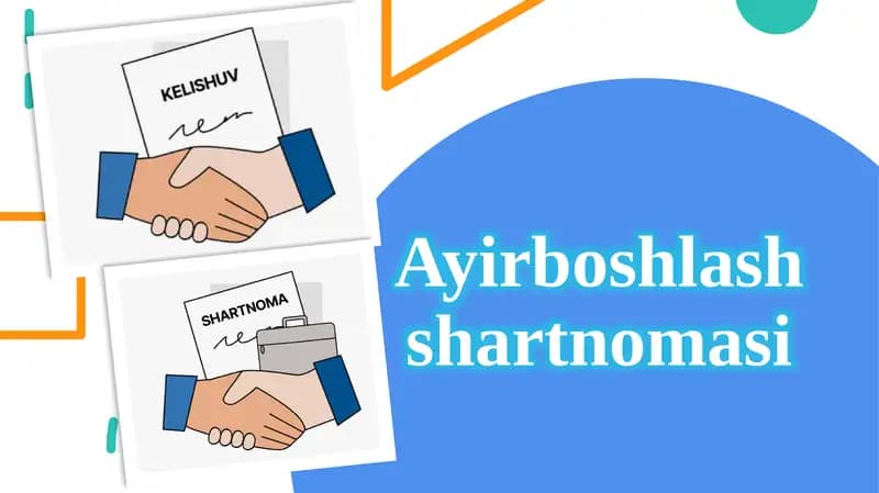 Ayirboshlash shartnomasi
