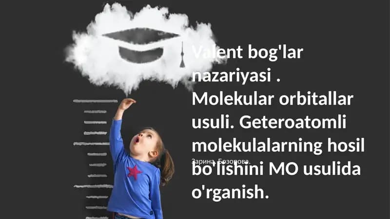 Valent bog'lar nazariyasi