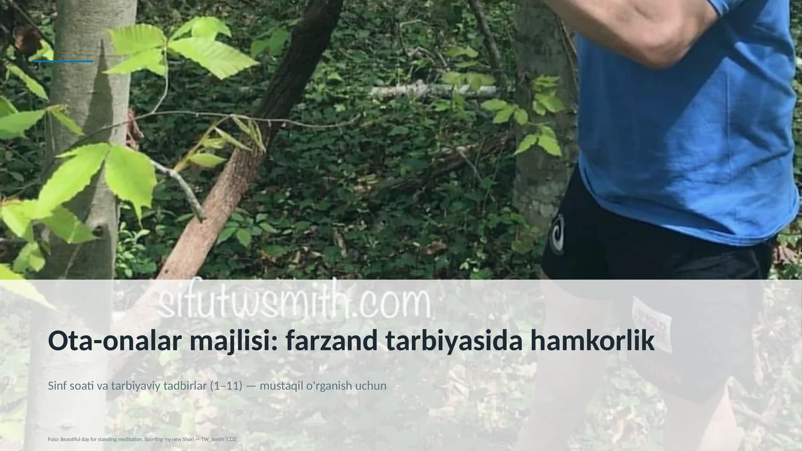 Ota-onalar majlisi: farzand tarbiyasida hamkorlik