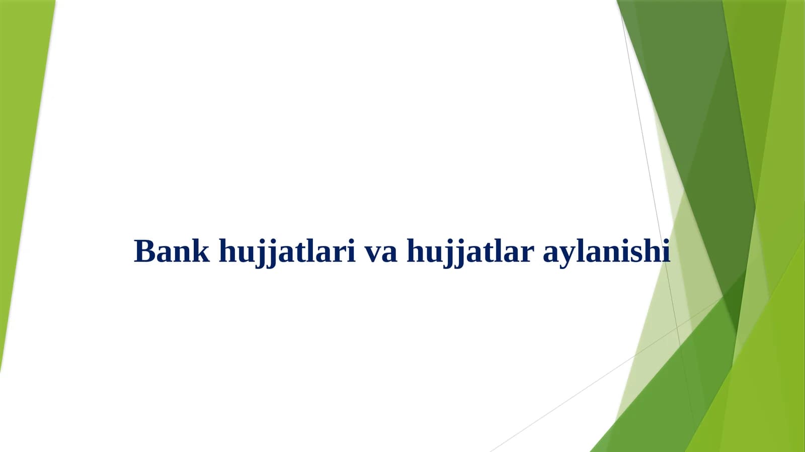 Hujjatlar haqida tushuncha va ularning turlari