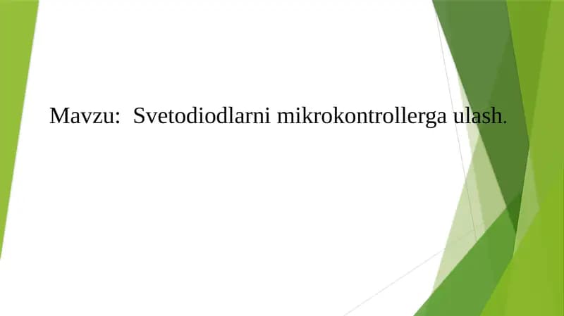 Svetodiodlarnimikrokontrollergaulash