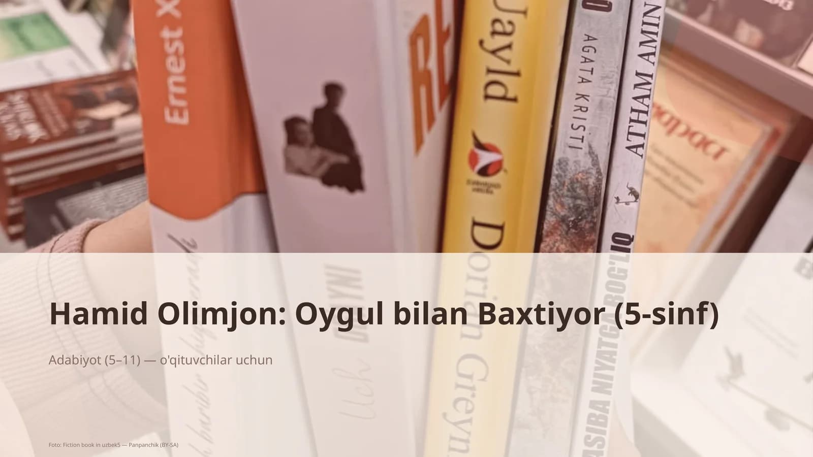 Oygul bilan Baxtiyor (5-sinf)