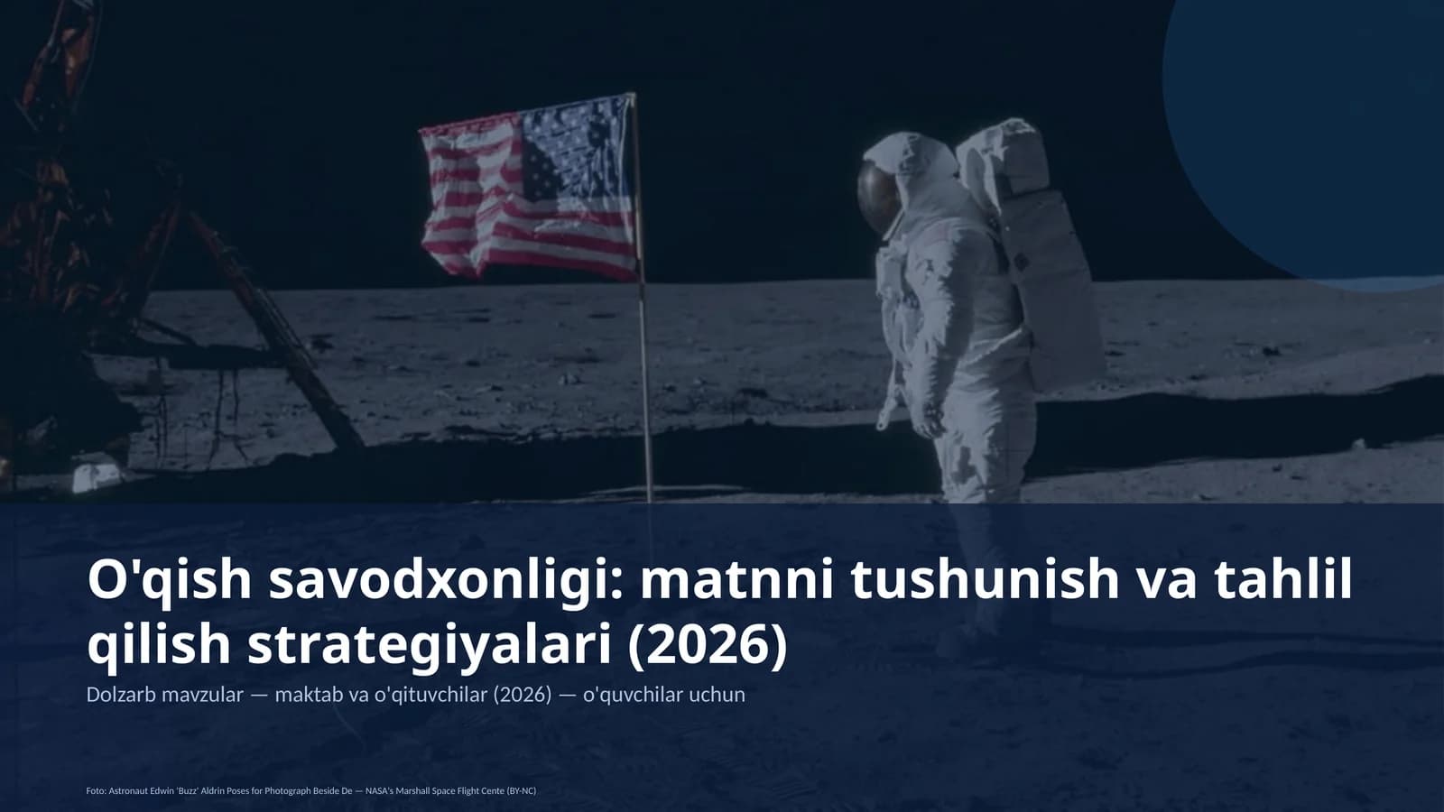 O'qish savodxonligi: matnni tushunish va tahlil qilish strategiyalari (2026)