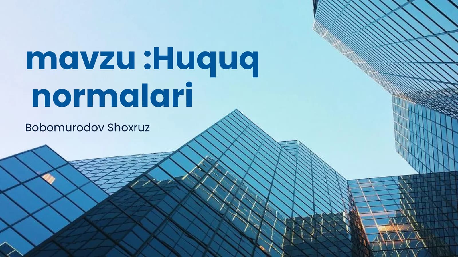 Huquqiy norma