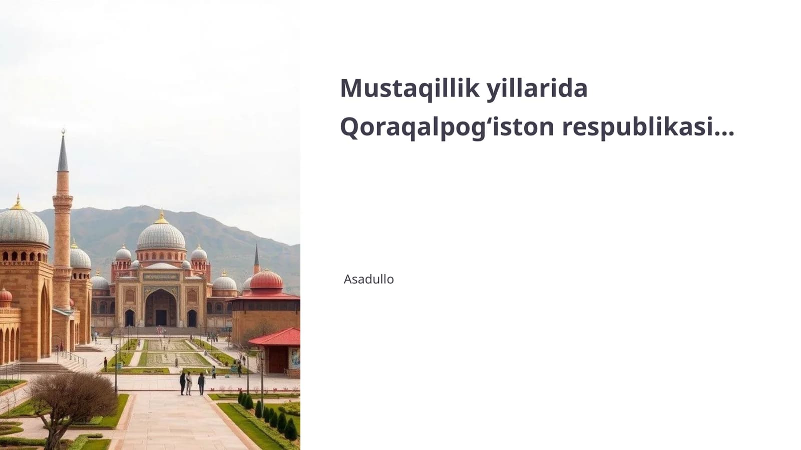 Ijtimoiy rivojlanish ko'rsatkichlari