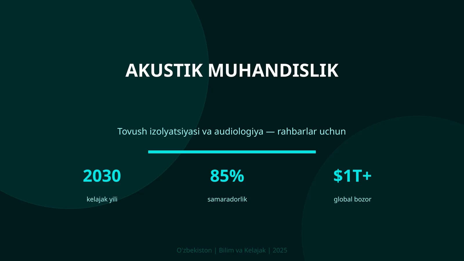 Akustik muhandislik