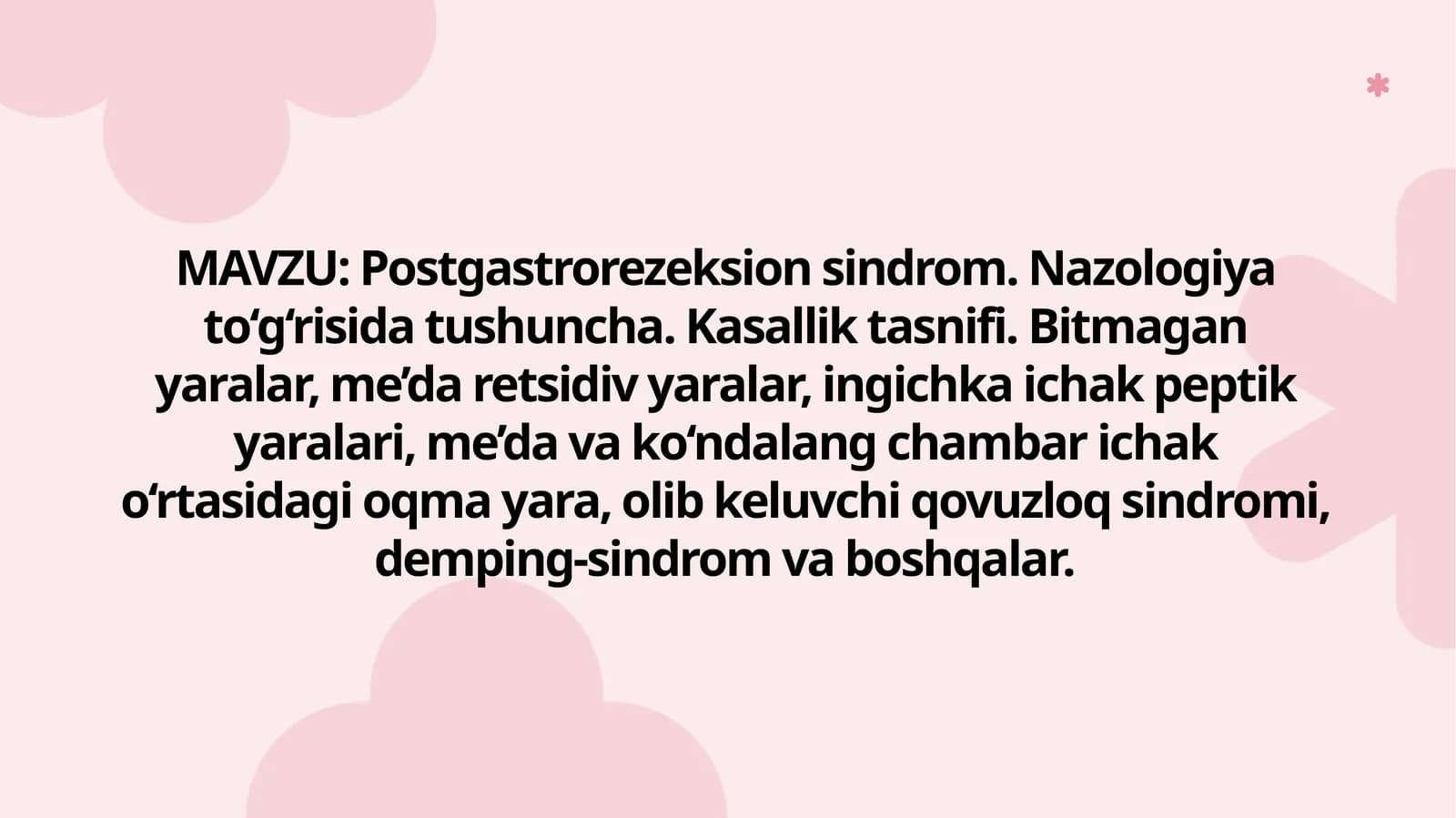 Postgastrorezeksion sindrom