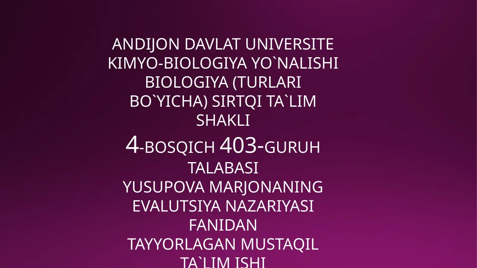 Mezozoy va qanyazoy eralaridagi xayot