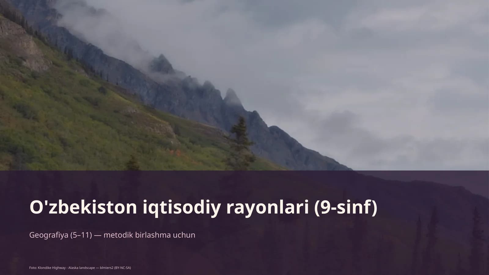 O'zbekiston iqtisodiy rayonlari (9-sinf)