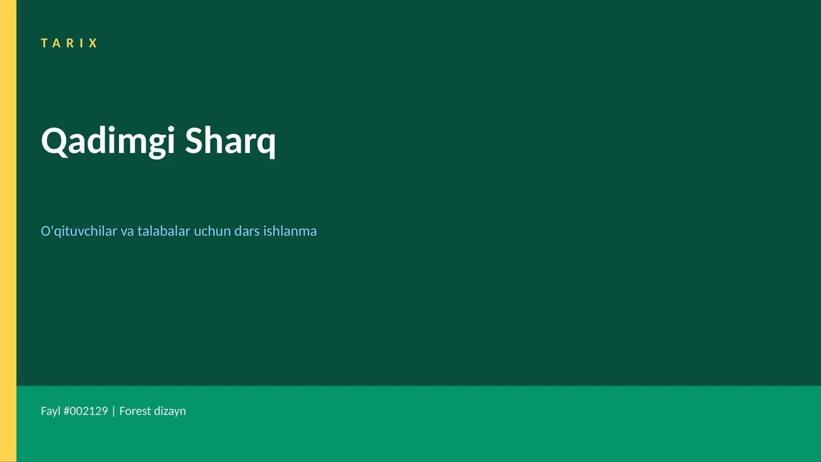 Qadimgi Sharq