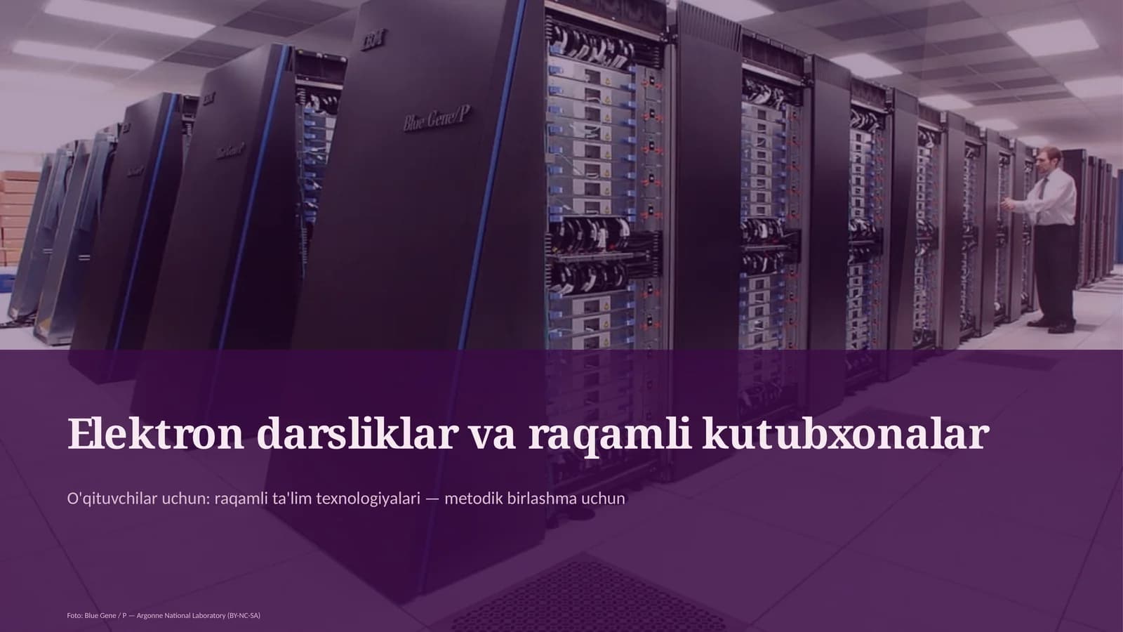 Elektron darsliklar va raqamli kutubxonalar