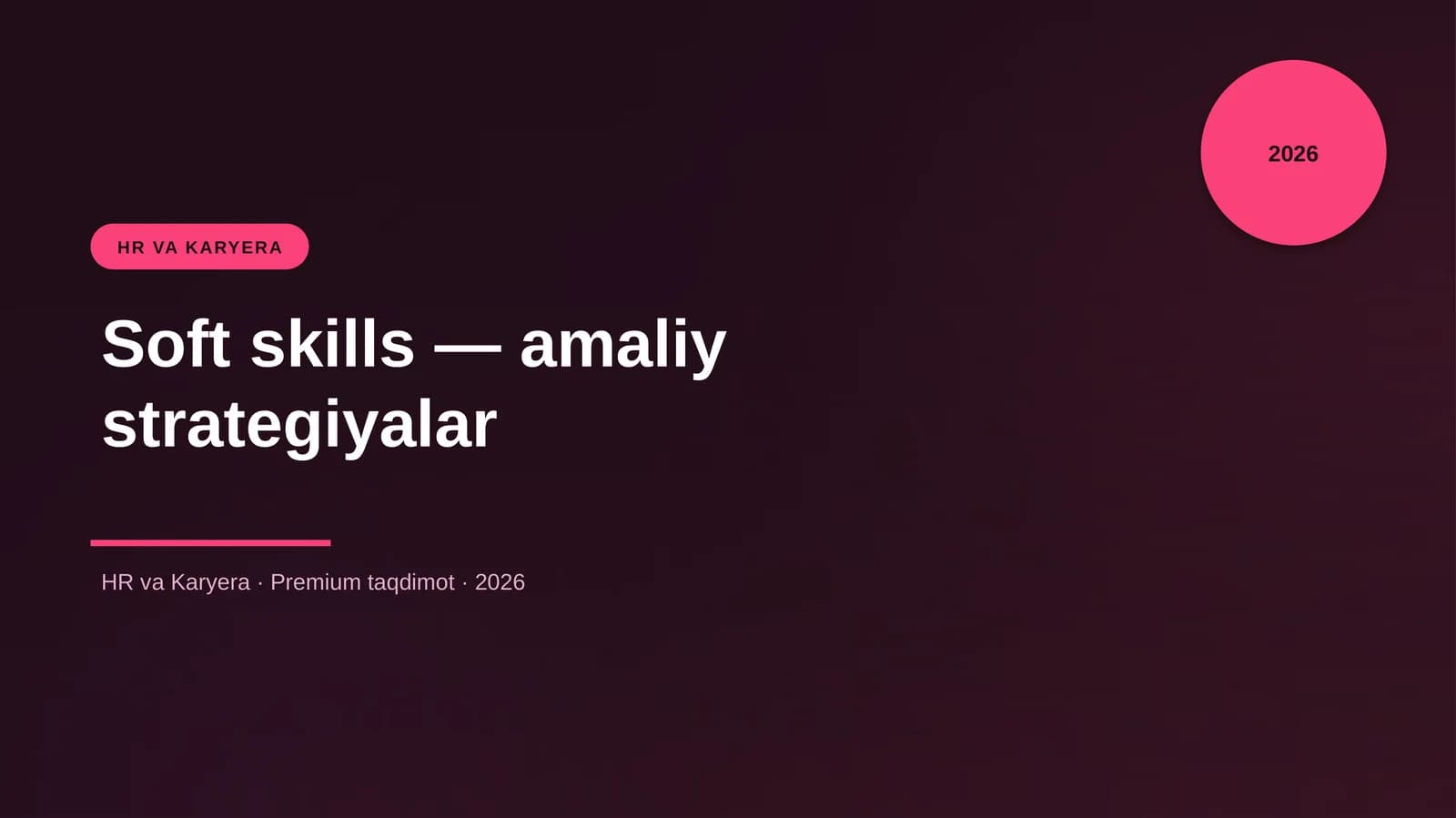 Soft skills — amaliy strategiyalar