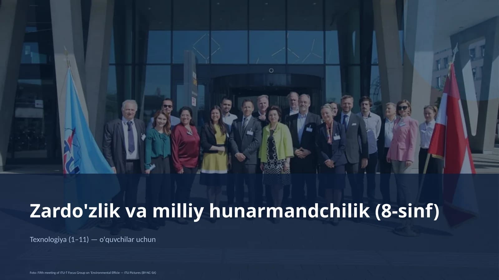 Zardo'zlik va milliy hunarmandchilik (8-sinf)