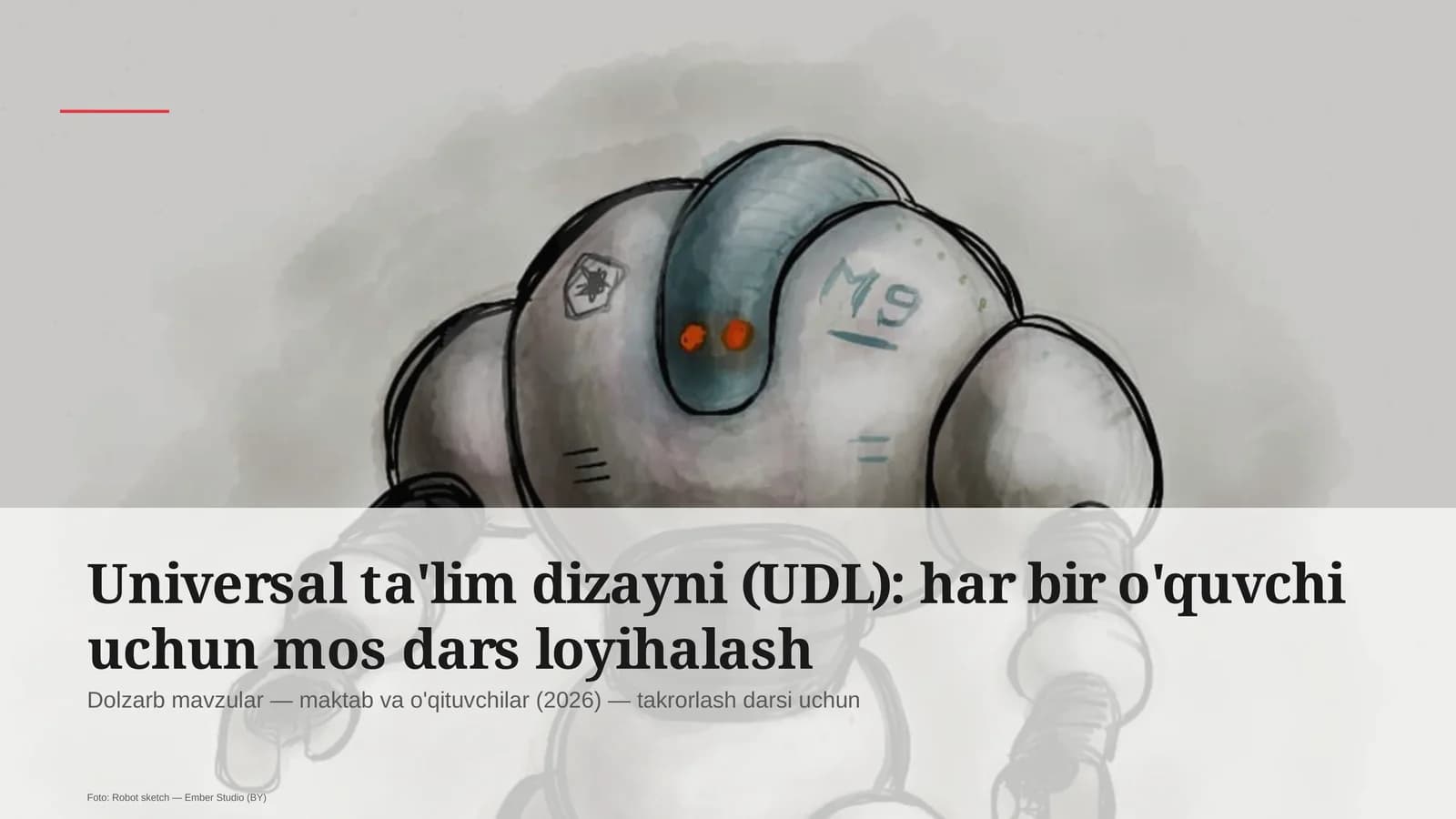 Universal ta'lim dizayni (UDL)