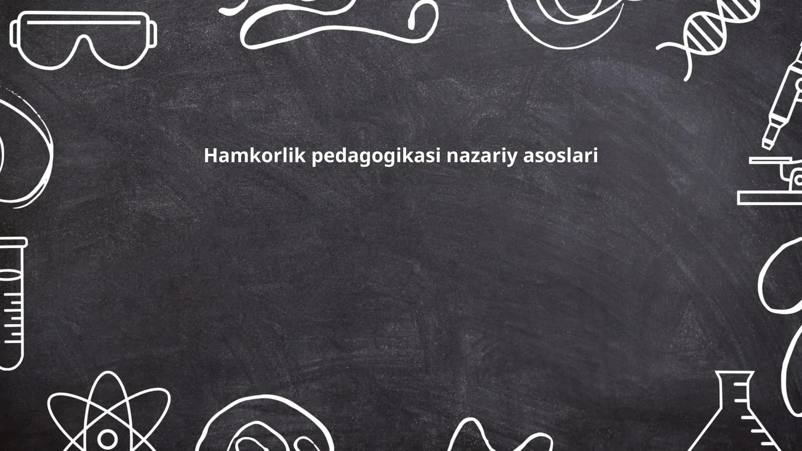 Hamkorlik Pedagogikasi Nazariy Asoslari