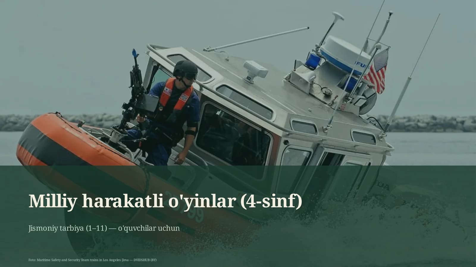 Milliy harakatli o'yinlar (4-sinf)