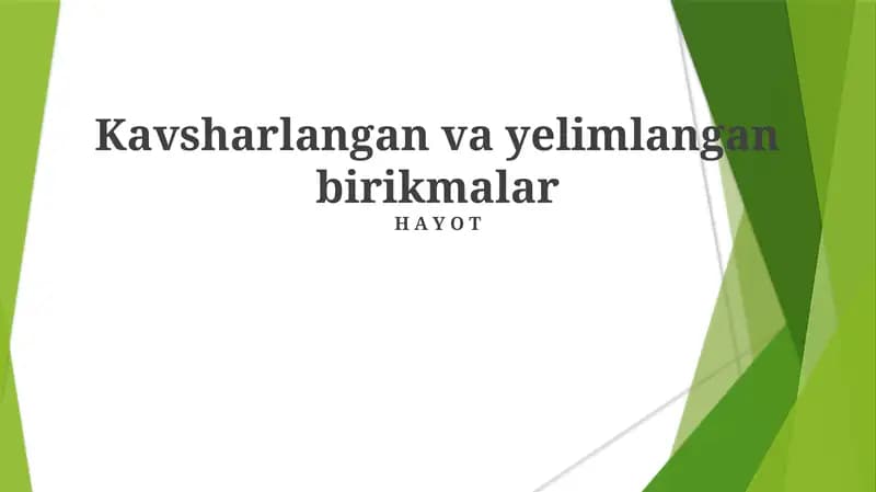Kovalent va Ion Birikmalarning Xossalari