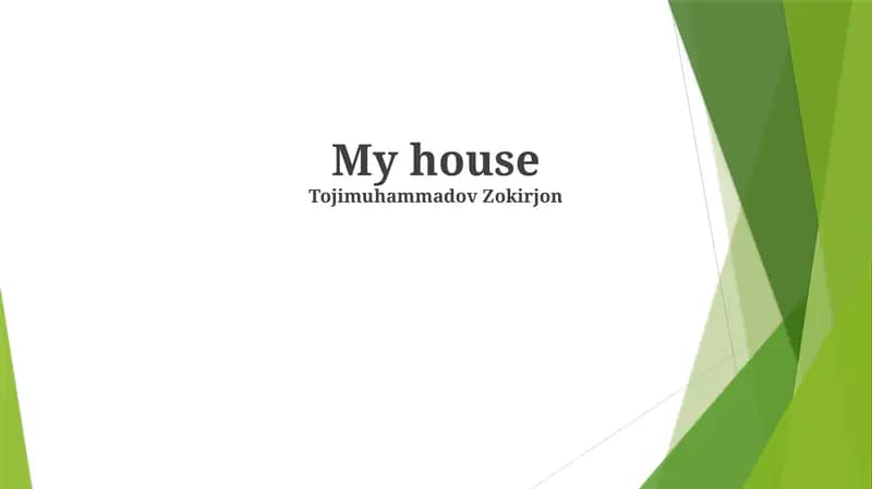 My House