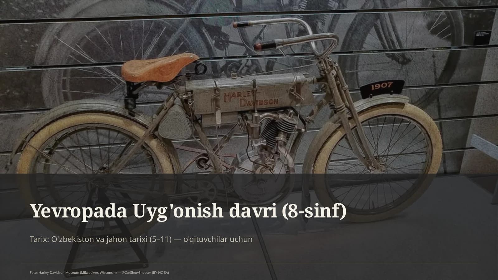 Yevropada Uyg'onish davri (8-sinf)
