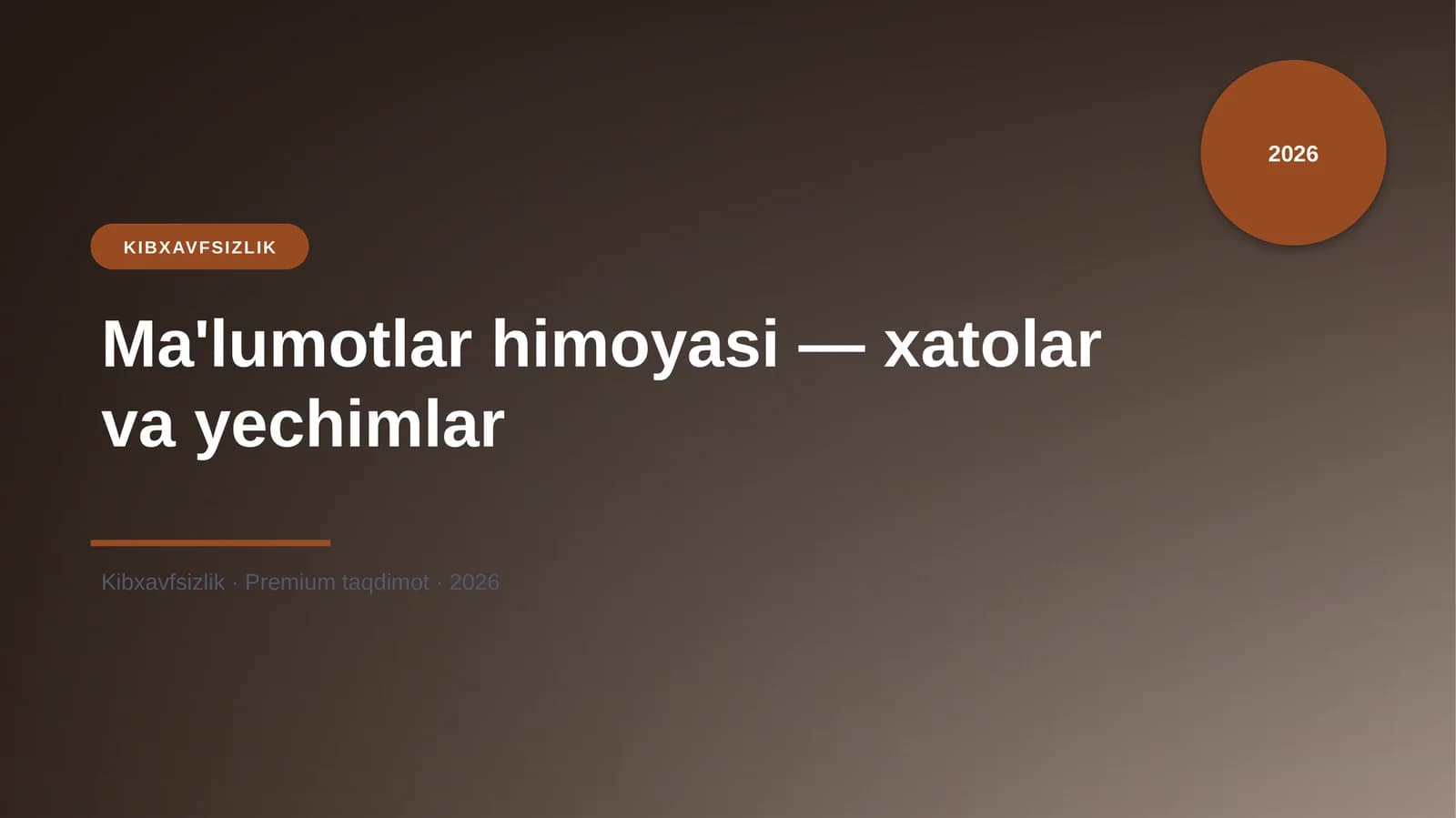 KIBXAVFSIZLIK