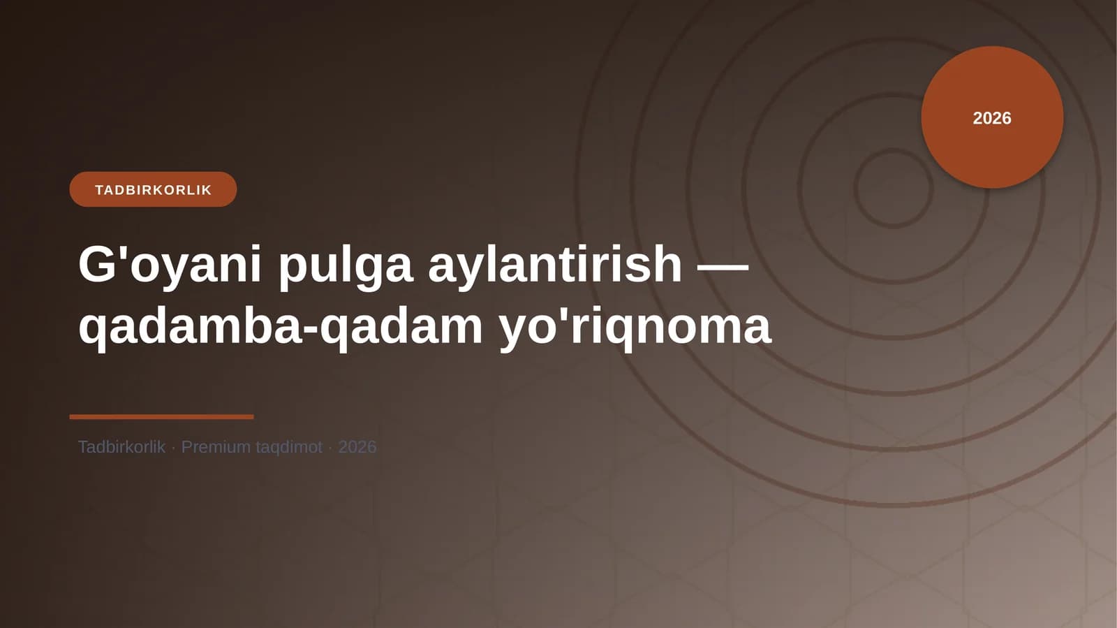 G'oyani pulga aylantirish — qadamba-qadam yo'riqnoma