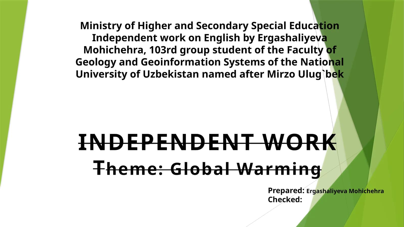 Global Warming