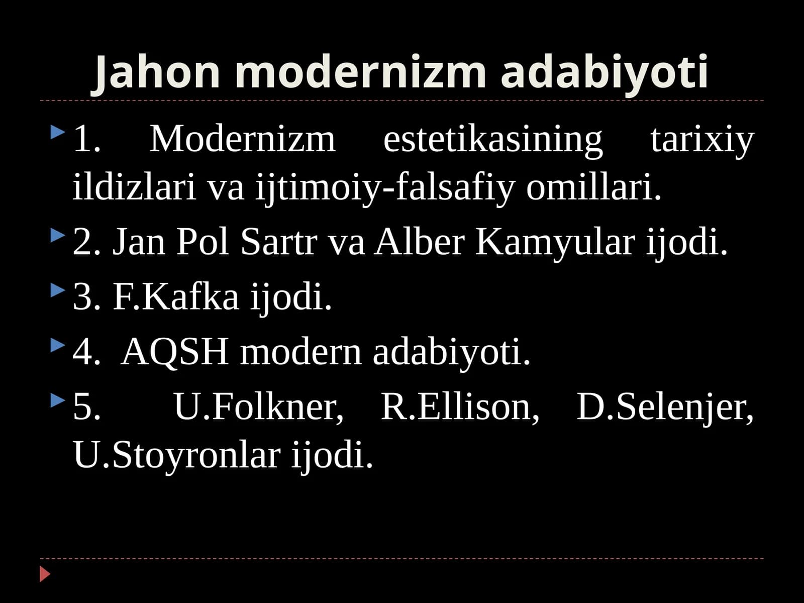 Jahonmodernizmadabiyoti