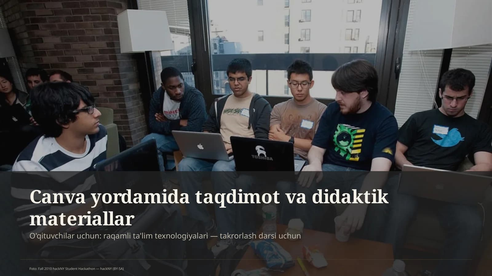 Canva yordamida taqdimot va didaktik materiallar
