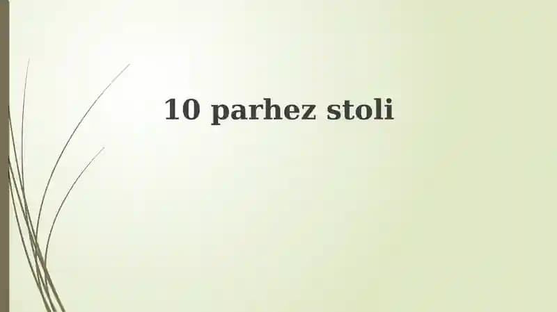 10parhezstoli