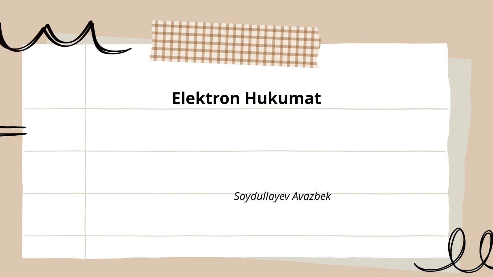 Elektron Hukumat
