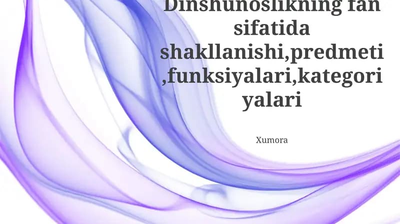Psixologiya maydonini xaritaga tushirish: Toifalar va kichik sohalar