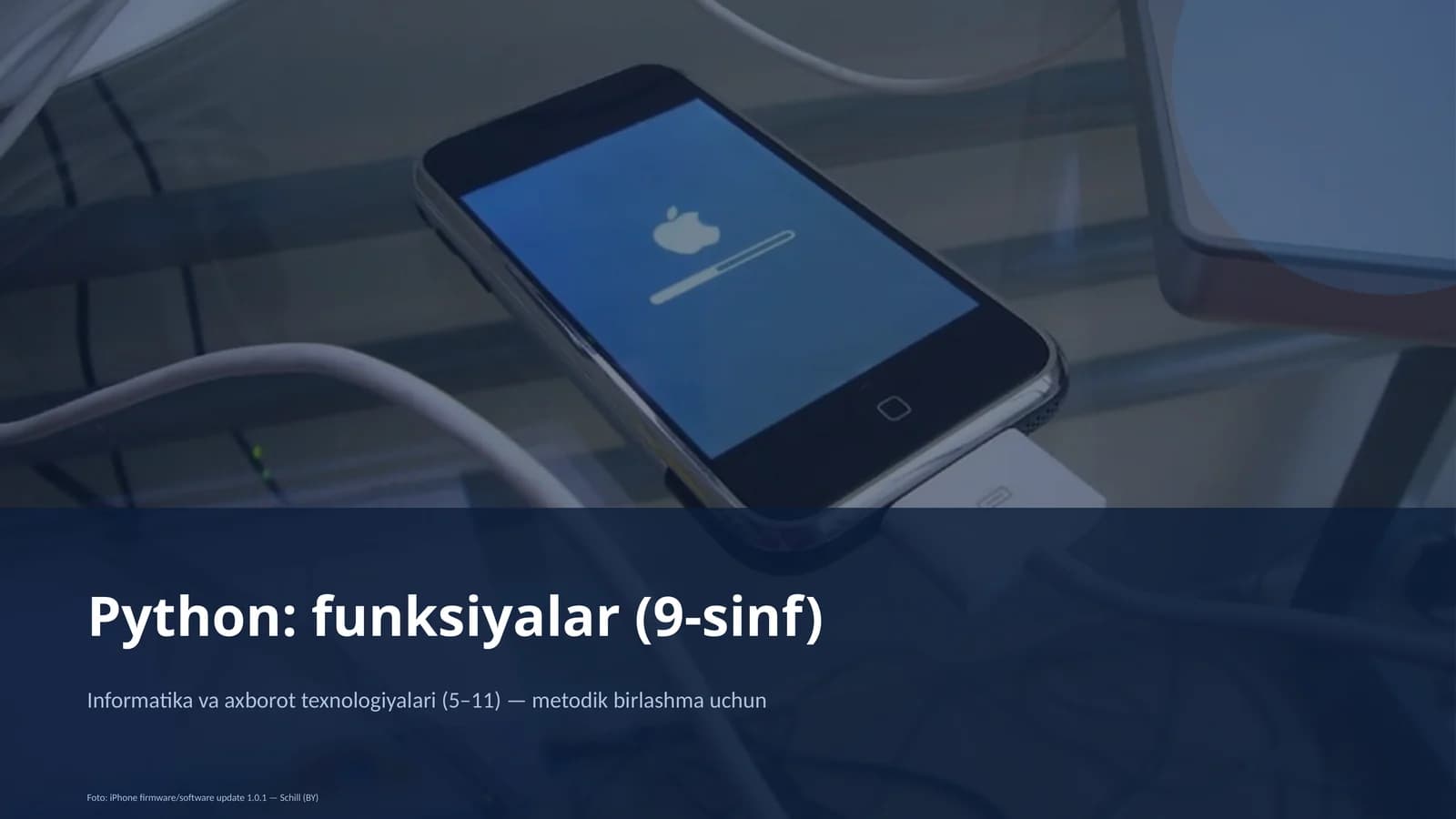 Python: funksiyalar (9-sinf)