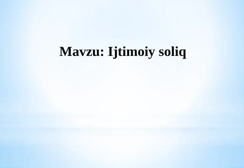 Ijtimoiysoliq