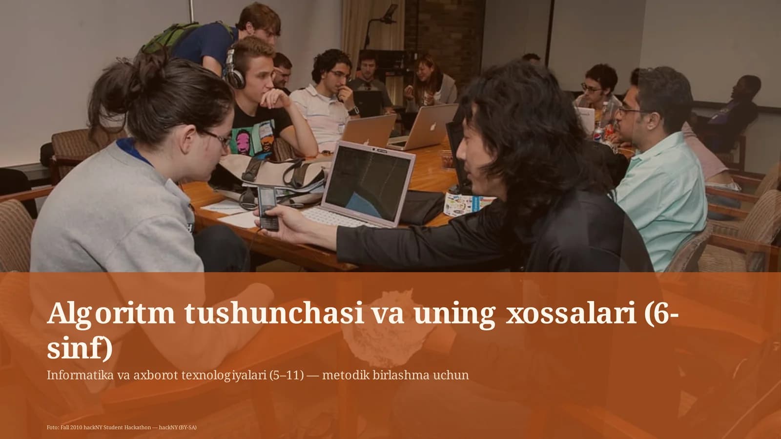 Algoritm tushunchasi va uning xossalari (6-sinf)
